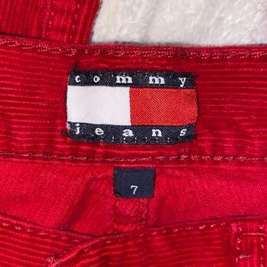 Tommy Hilfiger Red Corduroy Jeans!